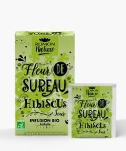 Fleur de Sureau Hibiscus BIO, 16 infusettes